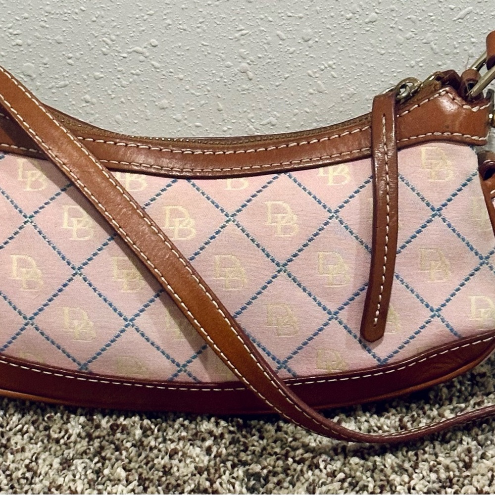 Dooney & Bourke Pink and Brown Women's Bag